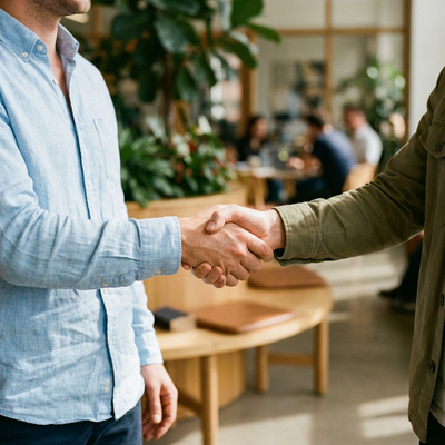 Handshakes You Don't Think Twice About