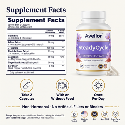 SteadyCycle - Saffron Extract
