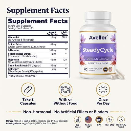 SteadyCycle - Saffron Extract
